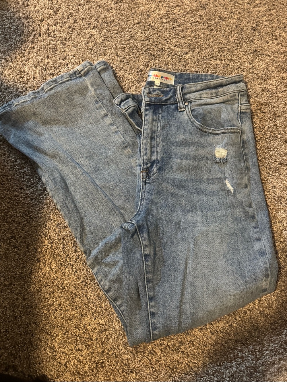 Women’s Light Blue Risen Jeans
